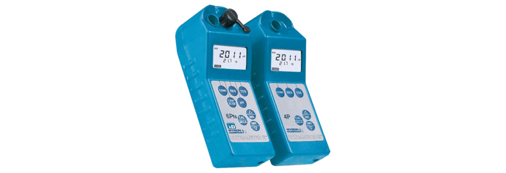 MYRON L DIGITAL WATER QUALITY TEST INSTRUMENTS ULTRAMETER II AND TECHPRO II