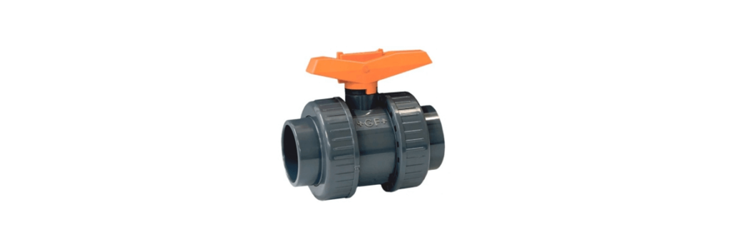 PVC BALL VALVES FOR COMMERCIAL WATER TREATMENT SYSTEMS